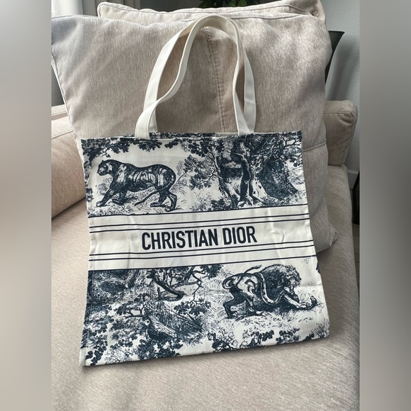 Dior Handbags - DIOR ME! Dior authentic canvas tote bag MAKE OFFER